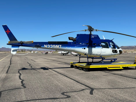AeroCare Adds New Rotor-Wing to Air Medical Base in Parker